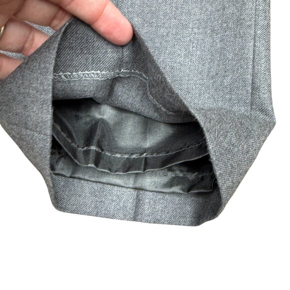 EUC Women's PENDLETON 100% Virgin Wool Pants Lined Trouser Gray | Size 8 - Picture 5 of 8